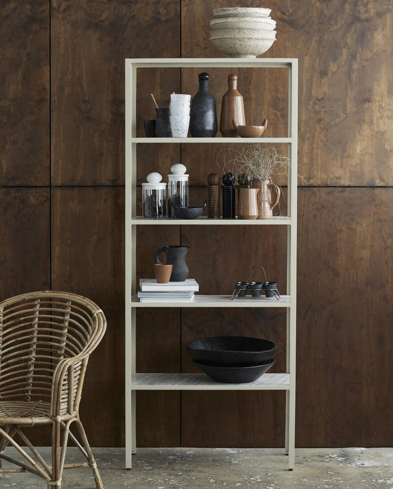 PLUM opbevaringsglas med låg i keramik
