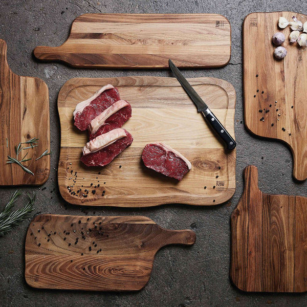 RAW Teak - skærebræt 32x15x1,5 cm1 stk