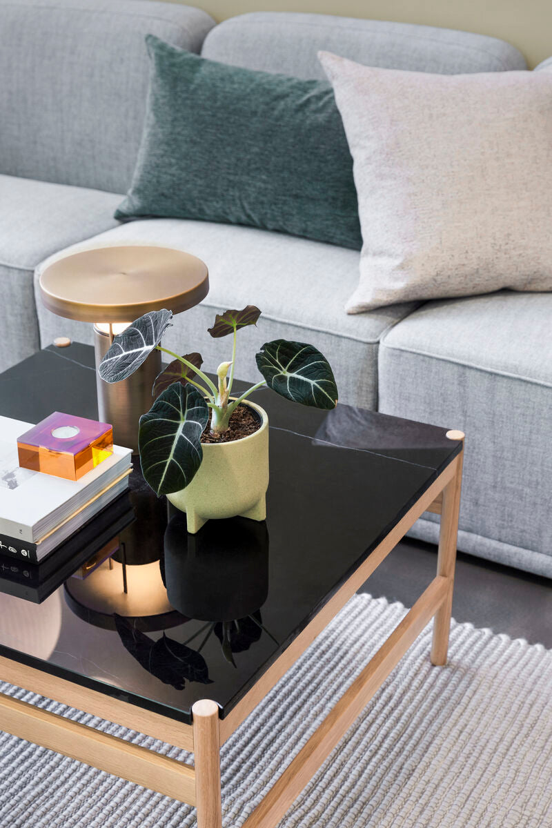 Raw Coffee table black/natural