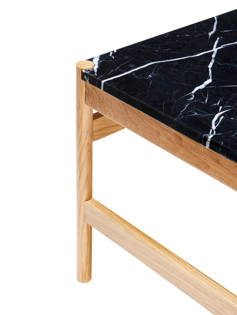 Raw Coffee table black/natural