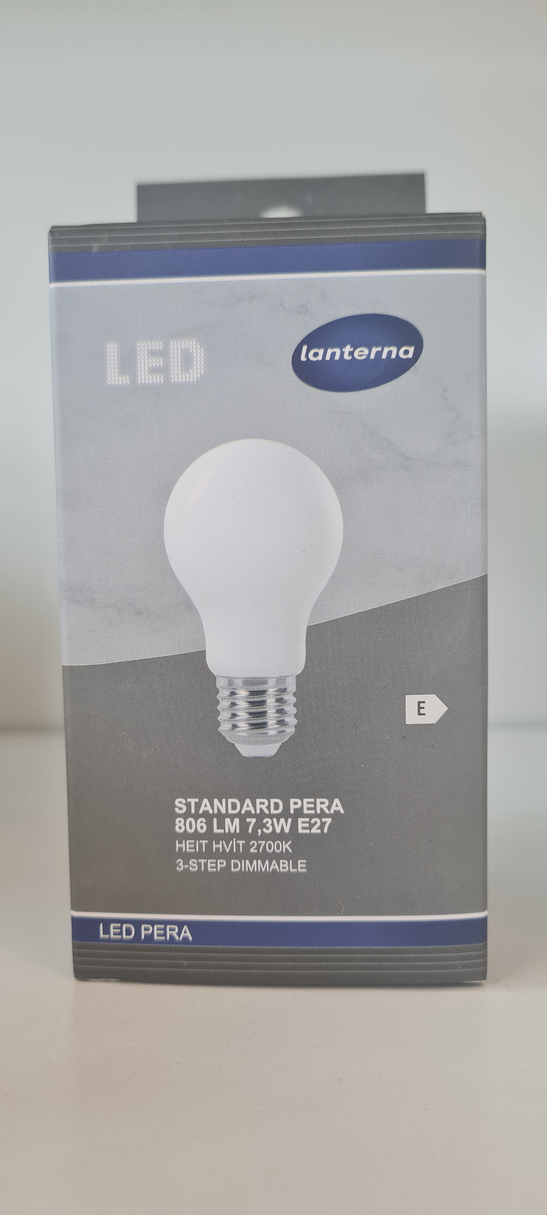 E27 Standard 7,3W 2700K 3-trin