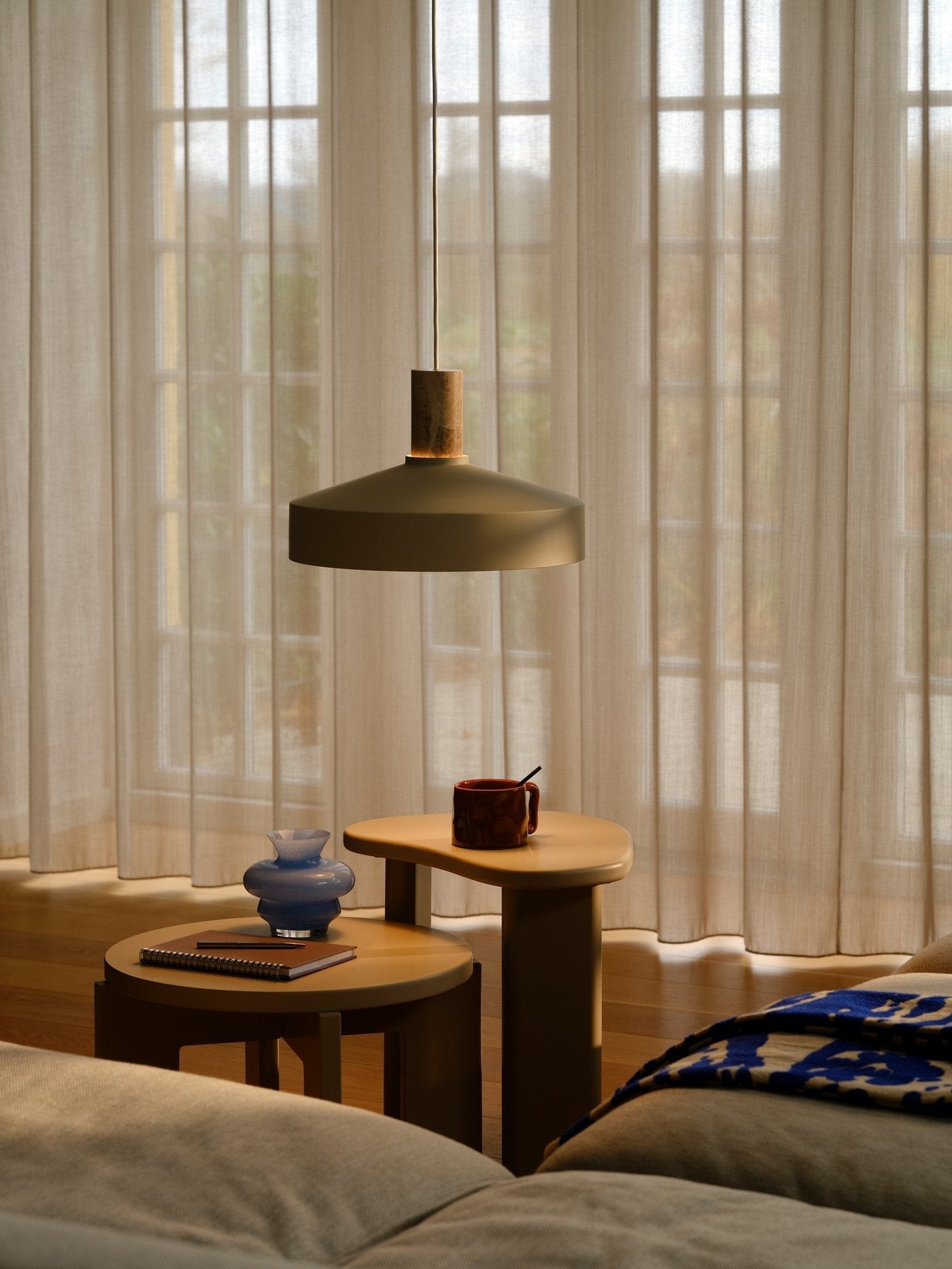 Elvas Marble Pendel Beige