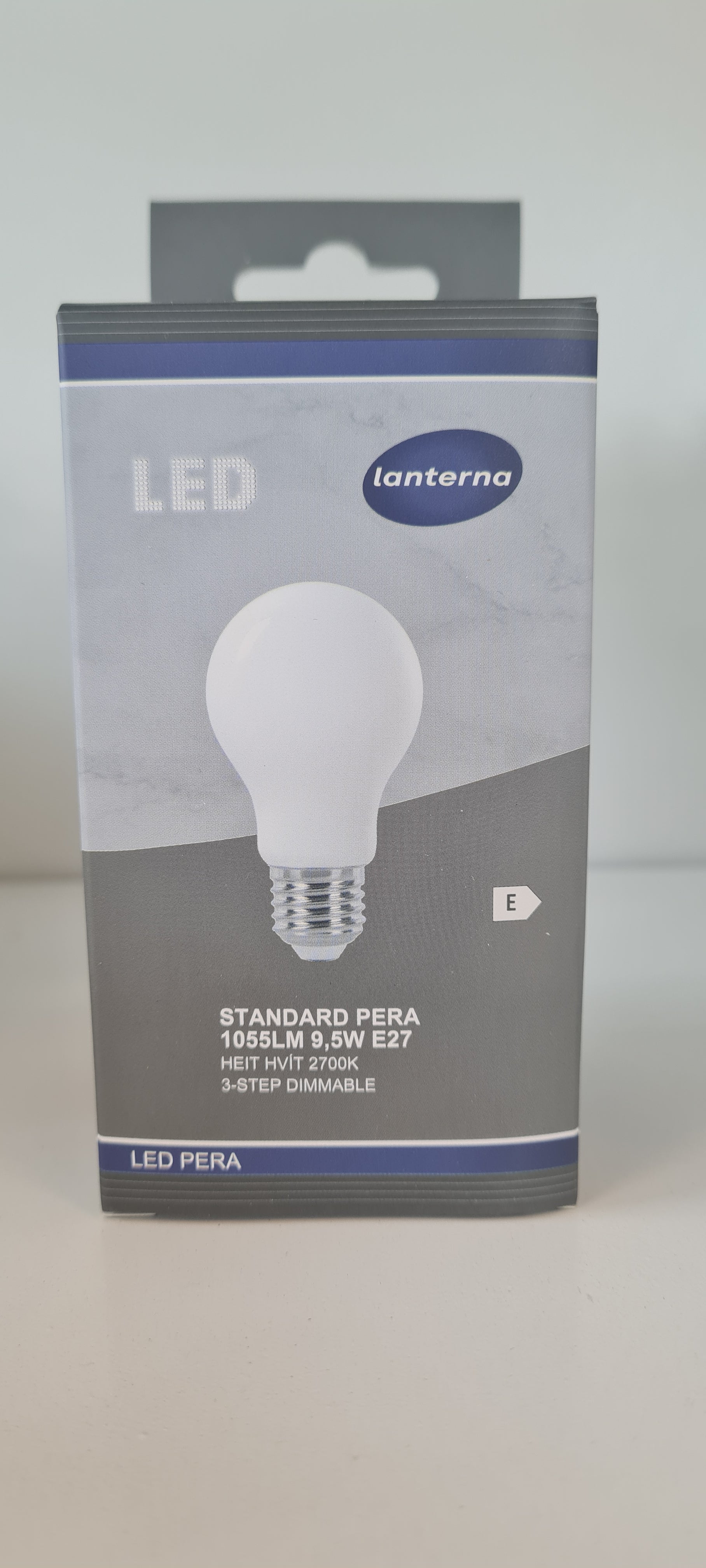 E27 Standard 9,5W 2700K 3-trin