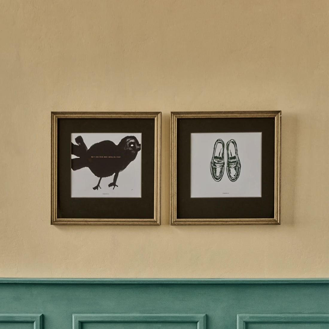 Wall art, HDbird, Black