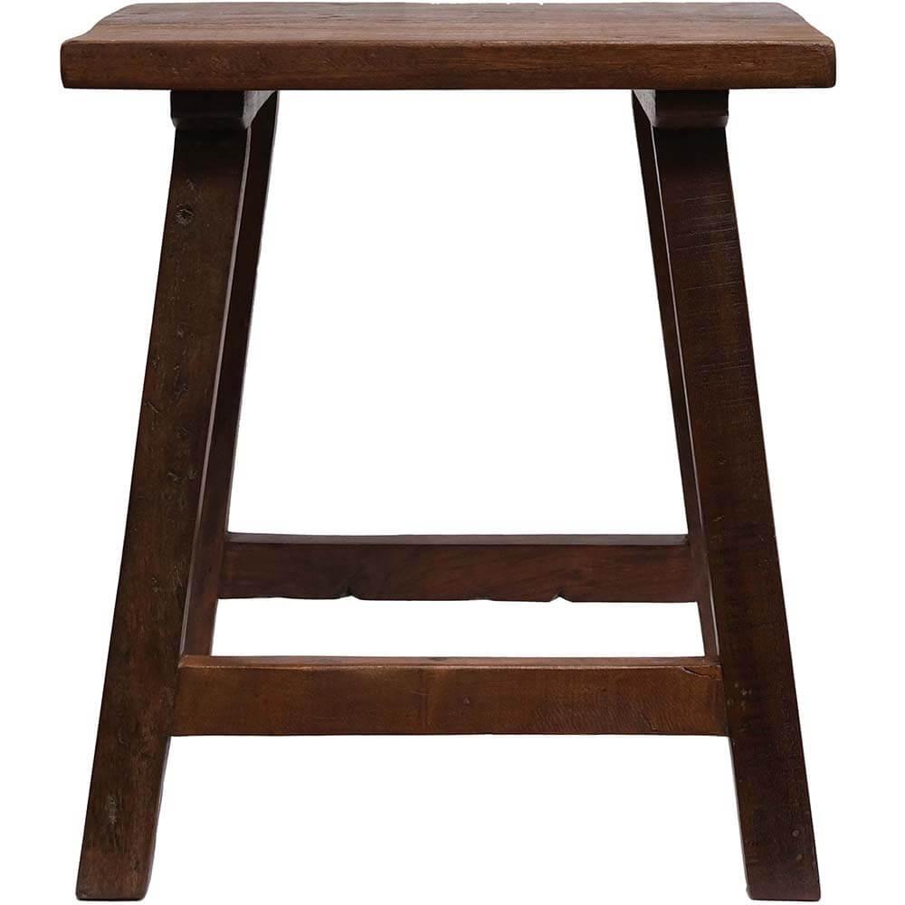 Nordic skammel i genbrugstræ