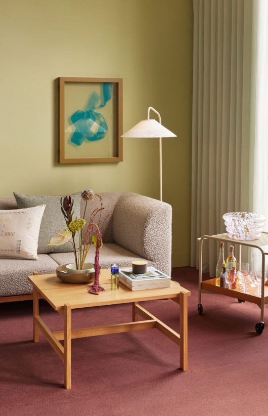 Solid floor lamp sand