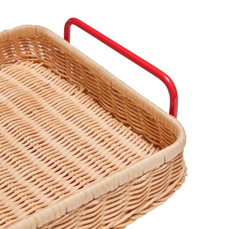 Splint tray red/natural
