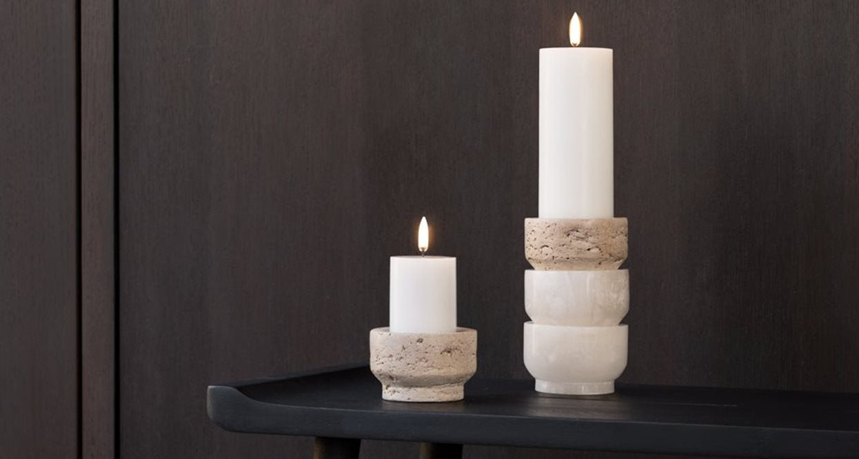 (8/24) UYUNI Lighting - LED Pillar Candle