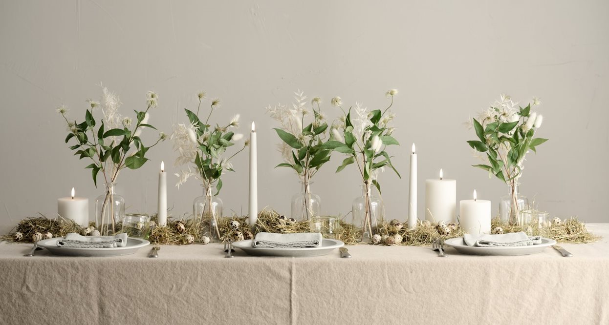 Led taper candle 2 pack 2,3x20