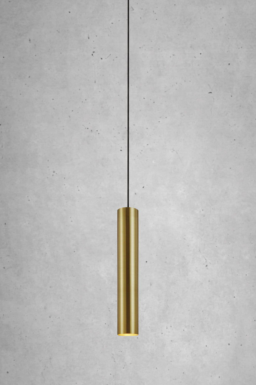 RUBEN Pendant 1L Brushed Brass