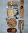 Ske cafe latte base - natur teak