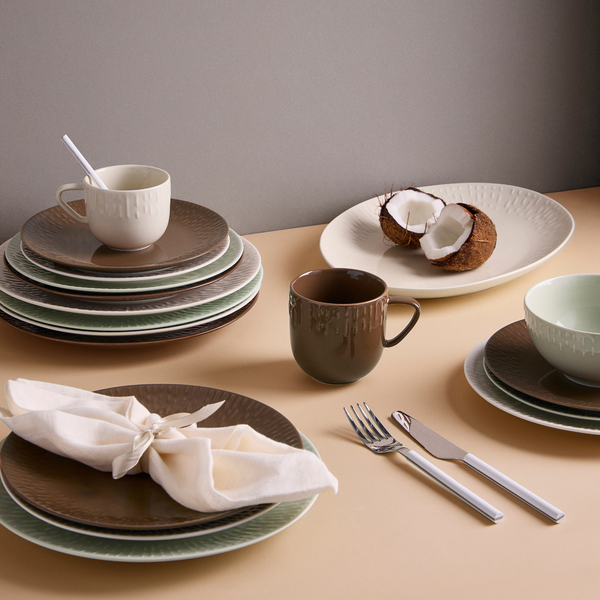 Confetti Chocolate frok tall. m/relief porcelæn