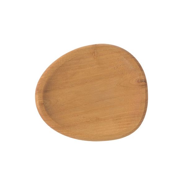 RAW teak party plate 2 stk