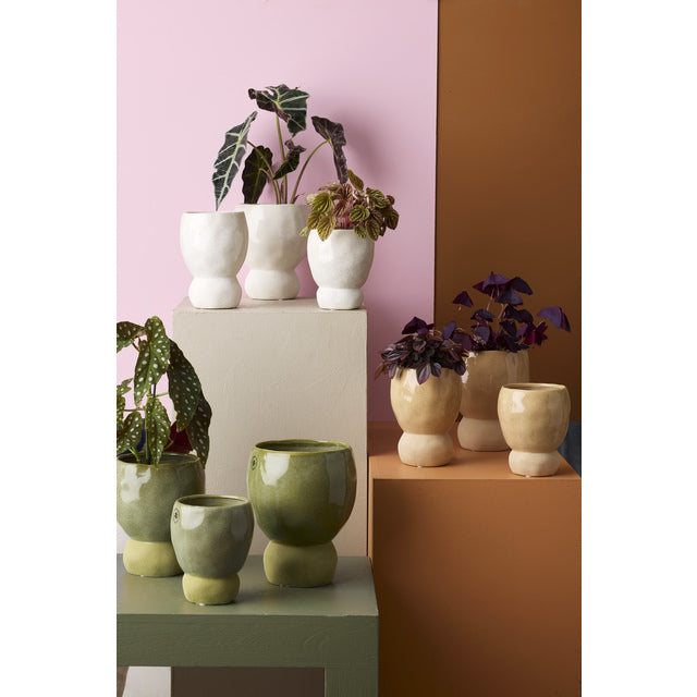 VIOLA Potte D14,5 H17,5 cm white