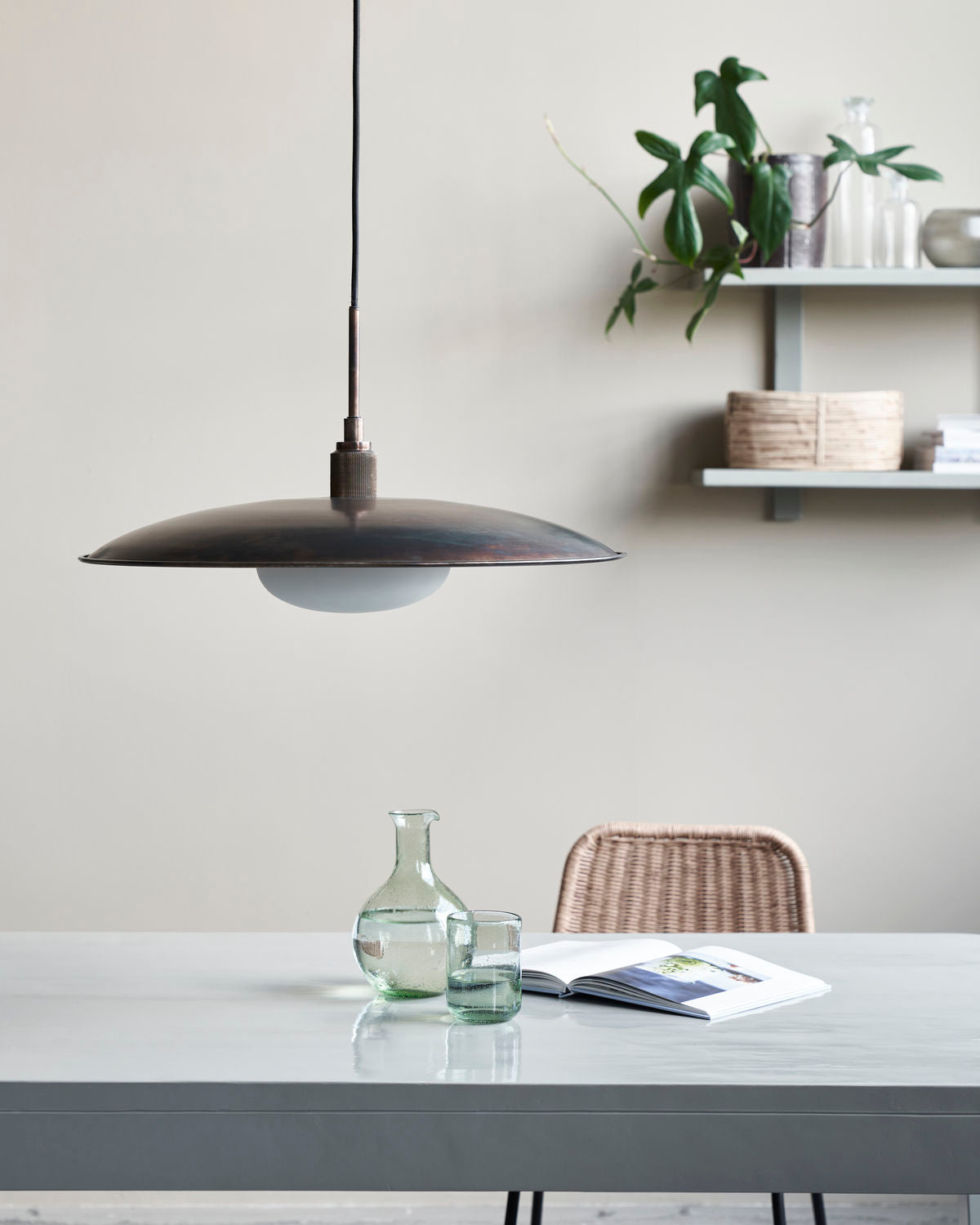 Lamp - HDBoston - antique brown