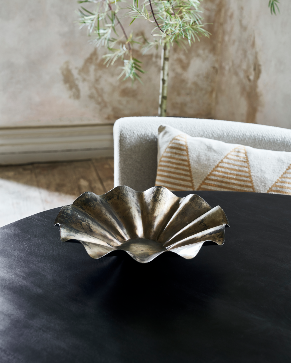 Bowl, HFFlood Antique brown