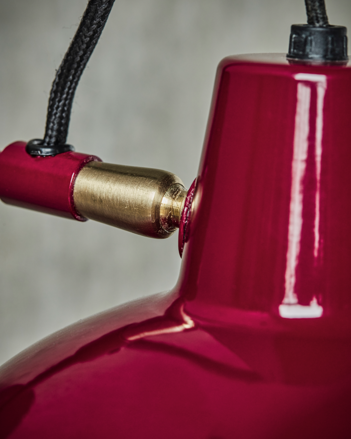 Wall lamp, HDDesk, Red