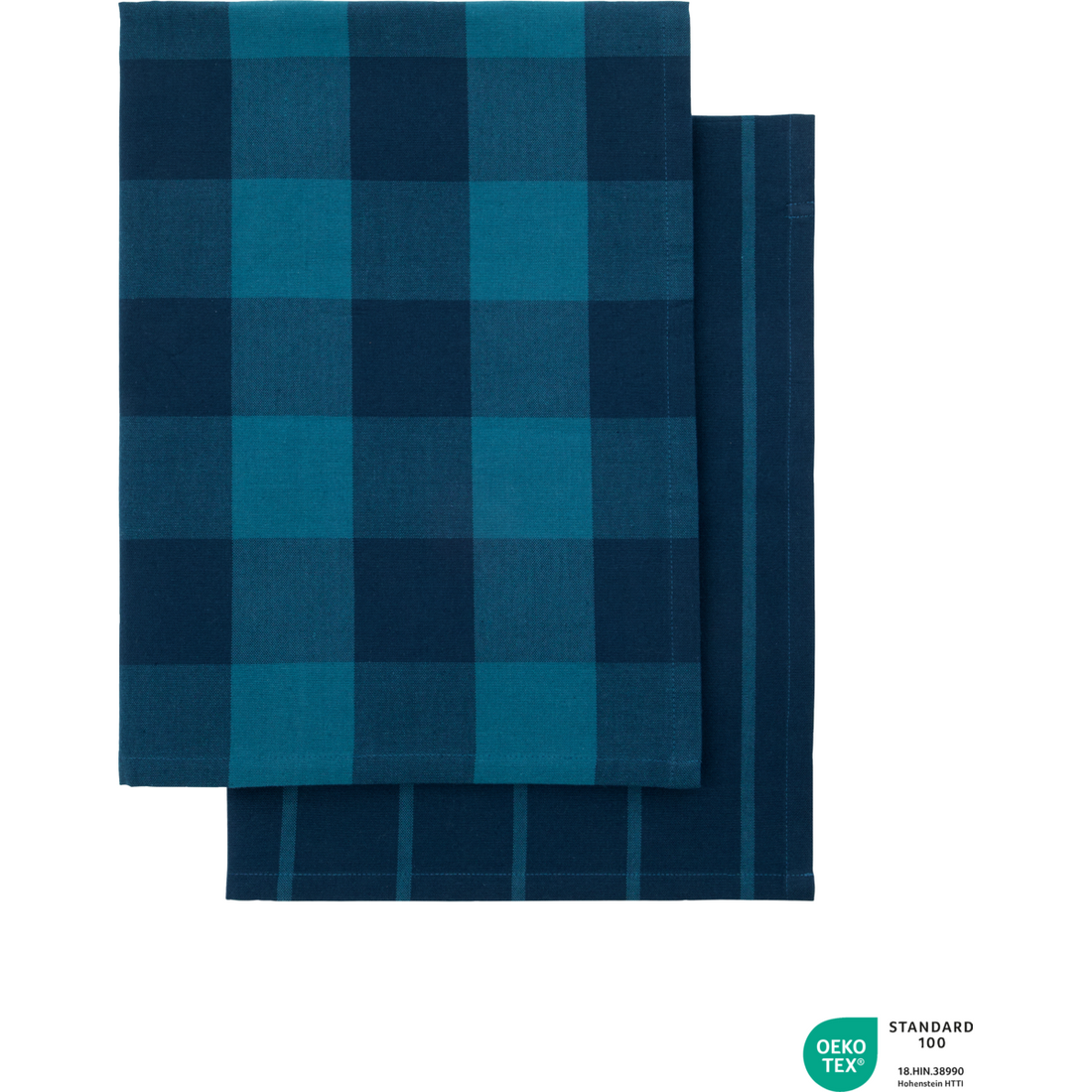 Tea towels, cook, blue/petrol