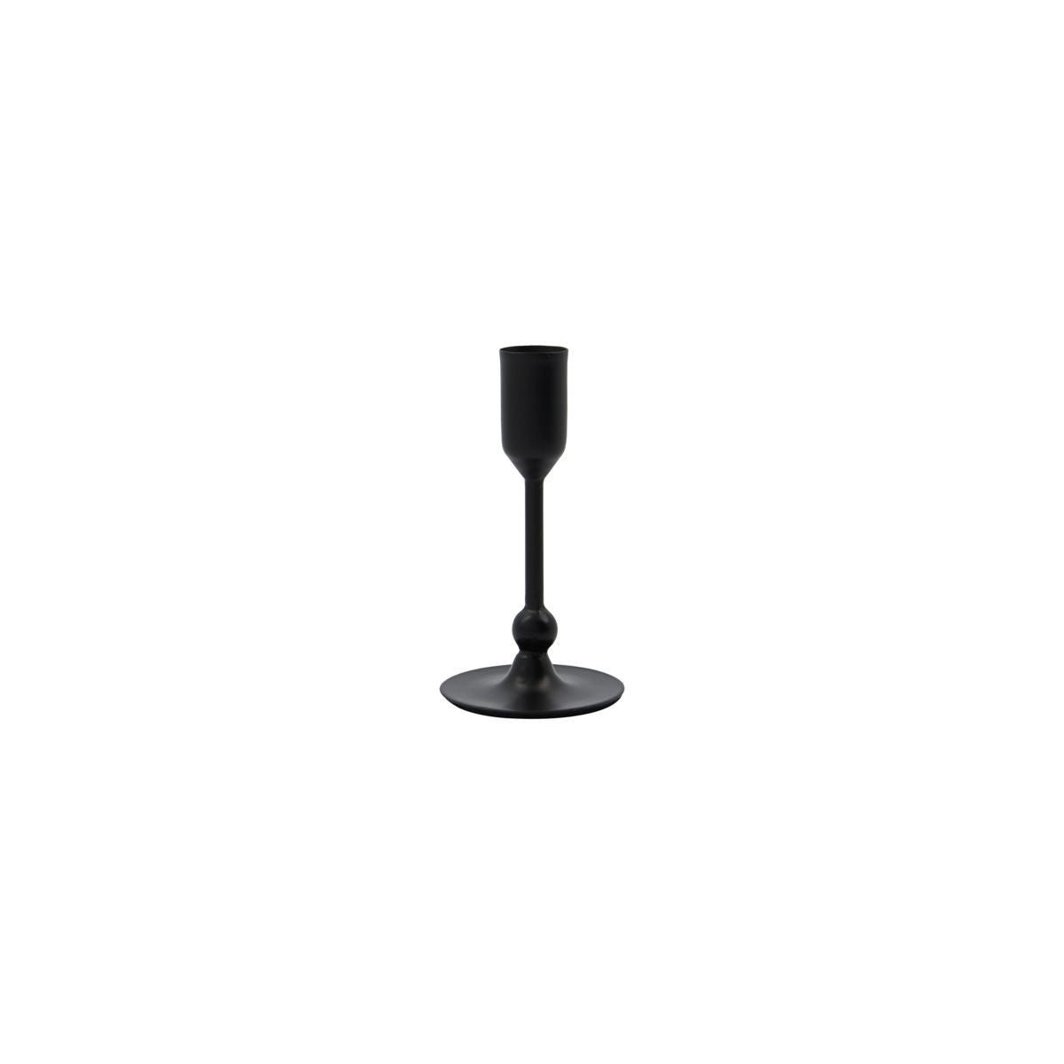 Candle holder, Folk, Black 2