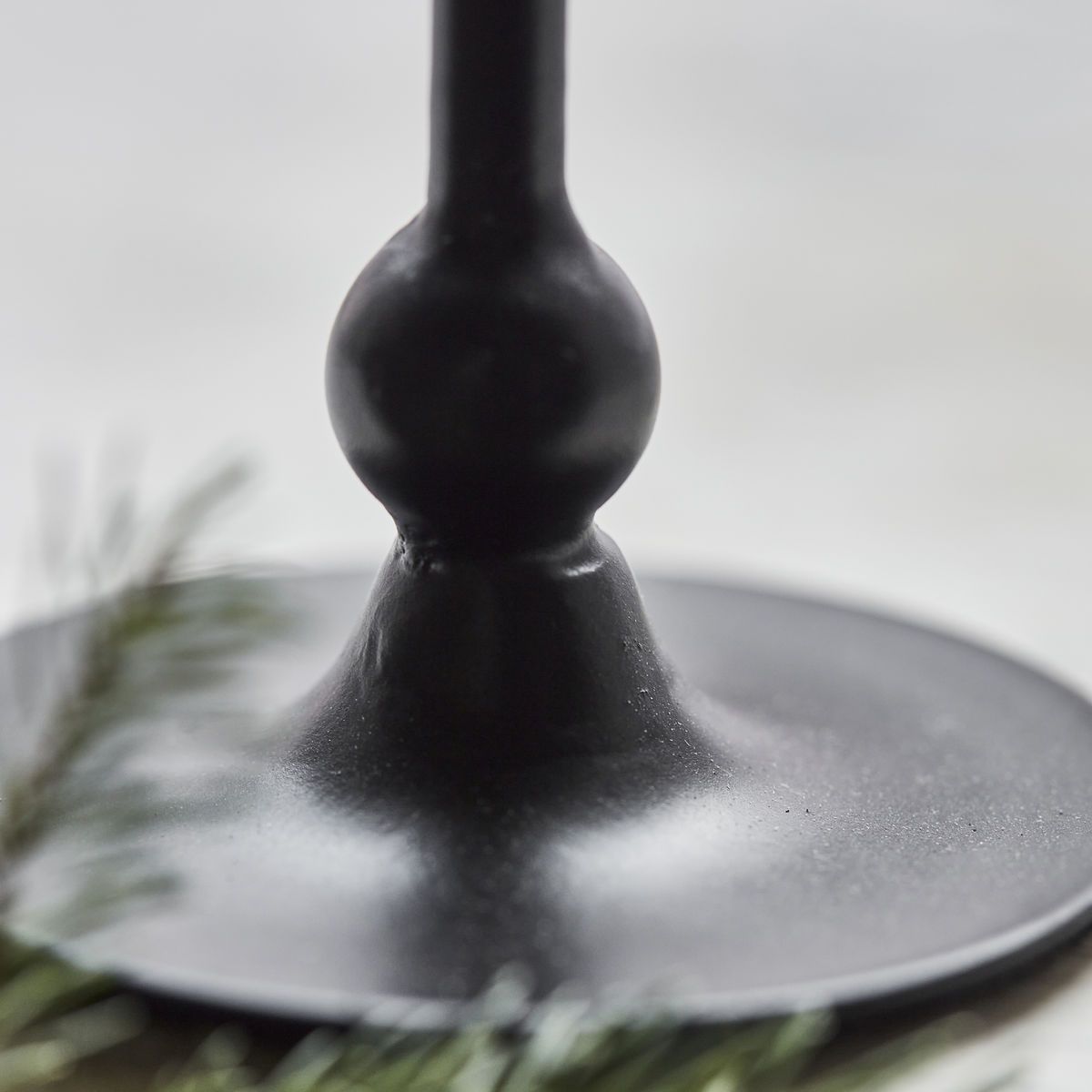 Candle holder, Folk, Black 2