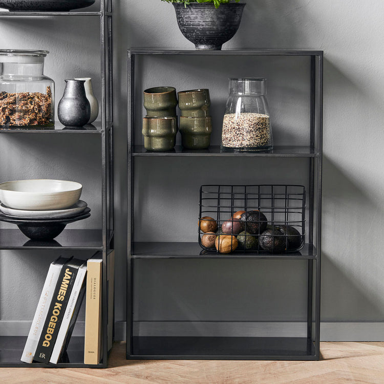 Shelving unit, Model B, Black