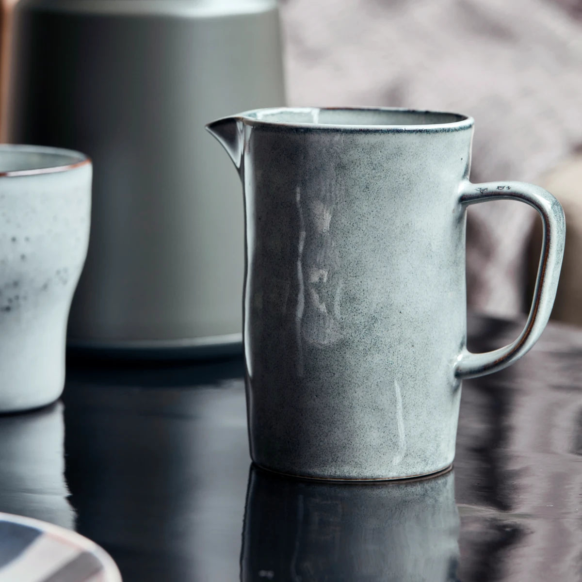Jug, HDRustic, Grey/Blue
