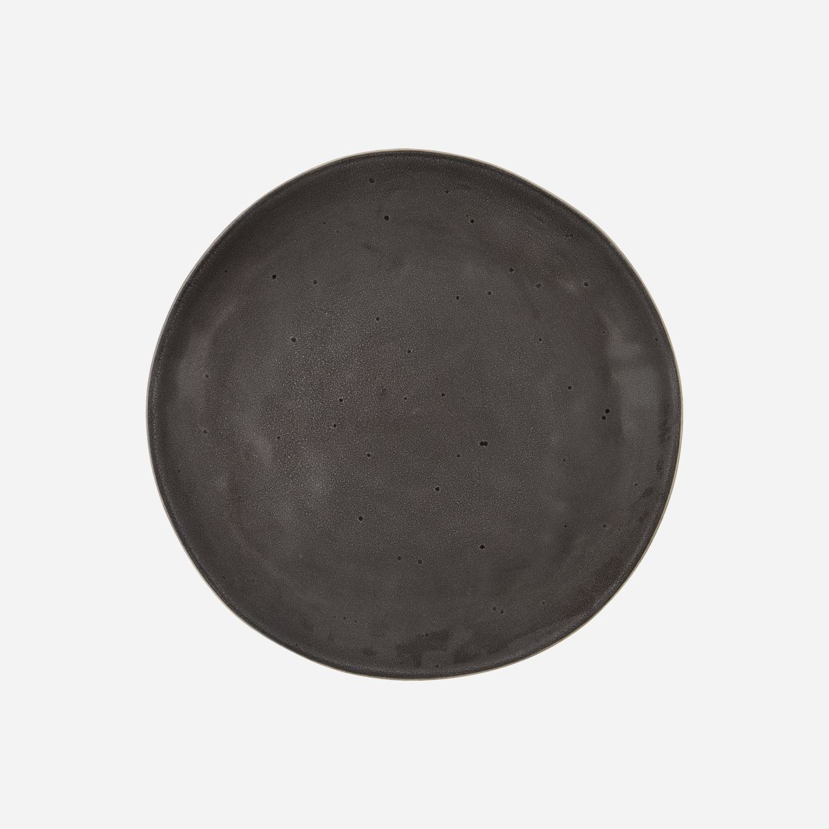 Dinner plate, HDRustic, Dark grey