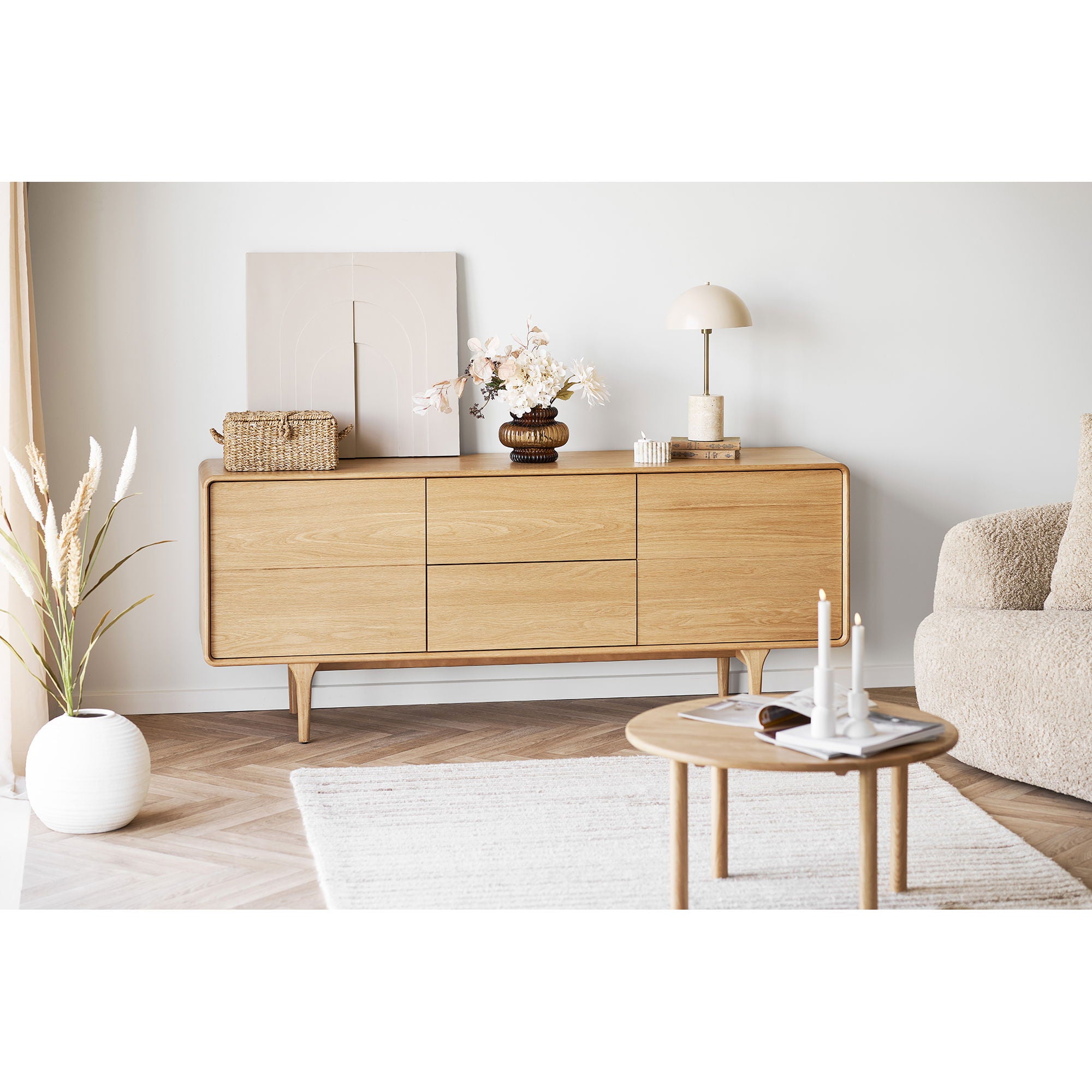Jena Coffe table, oak natural