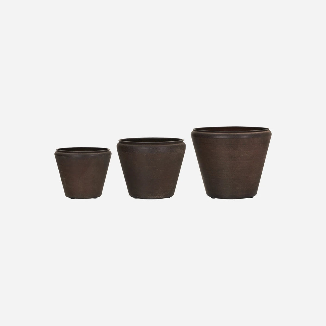 Planter HDfunnel antique brown