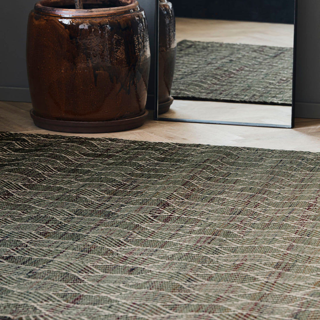 Rug, Agon, green