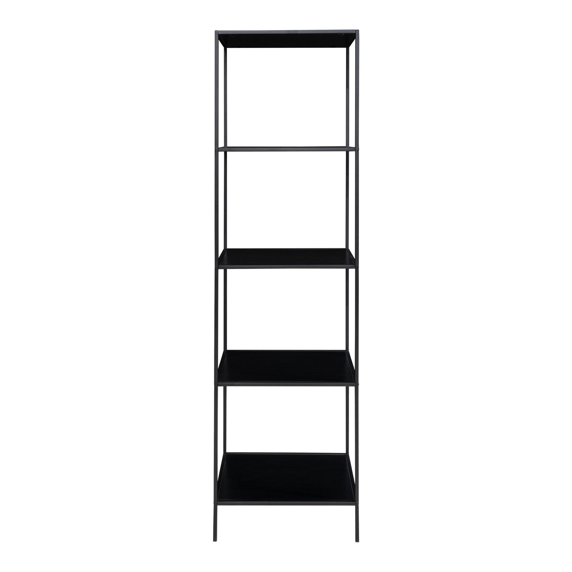 Vita shelf black white 5 shelf