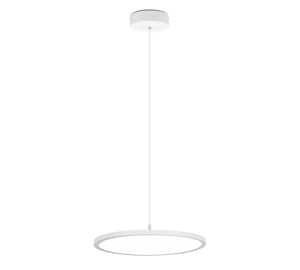 Trio Pendant - Tray - hvid