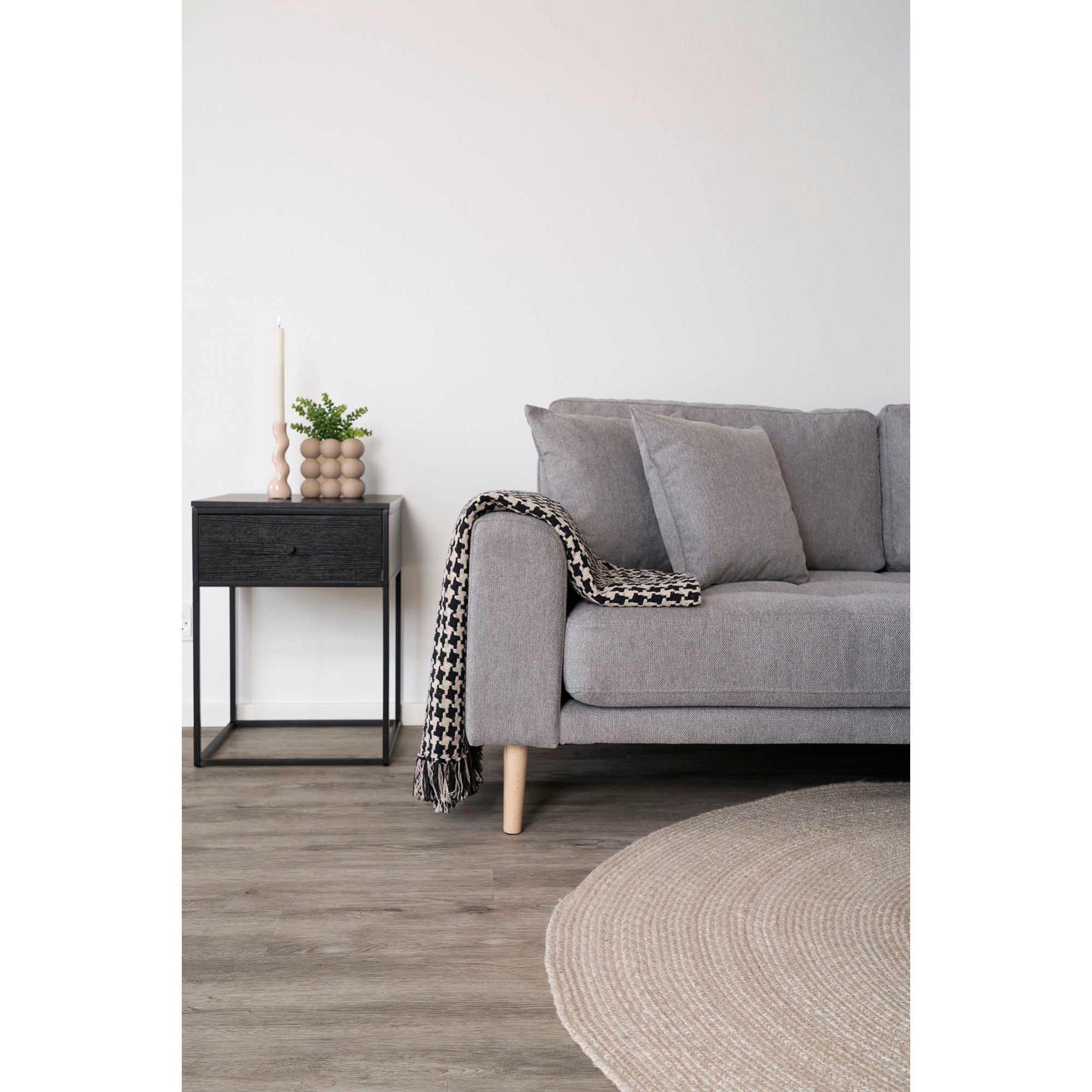 Side Plaid black/beige