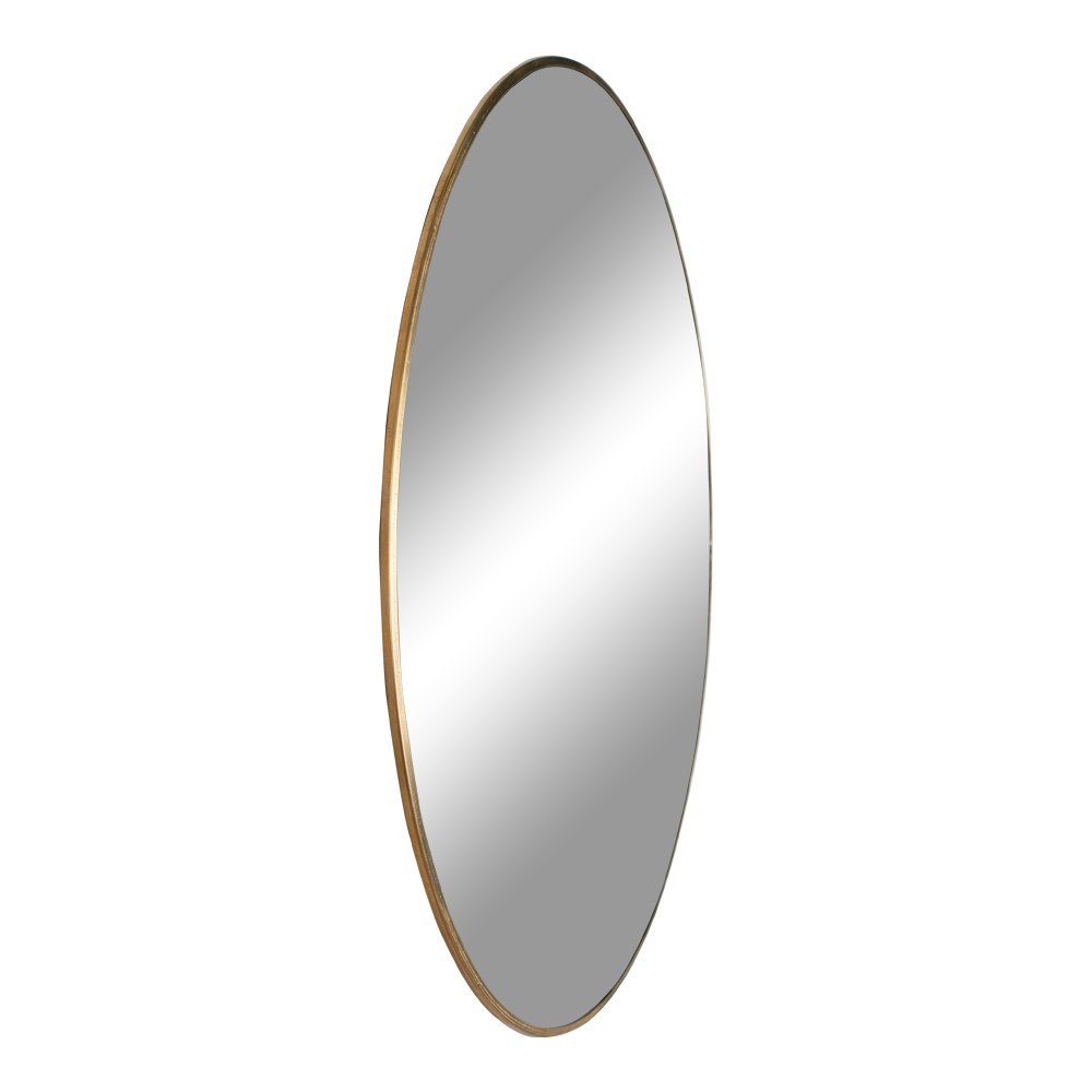 Jersey Mirror steel, brass look ø100cm