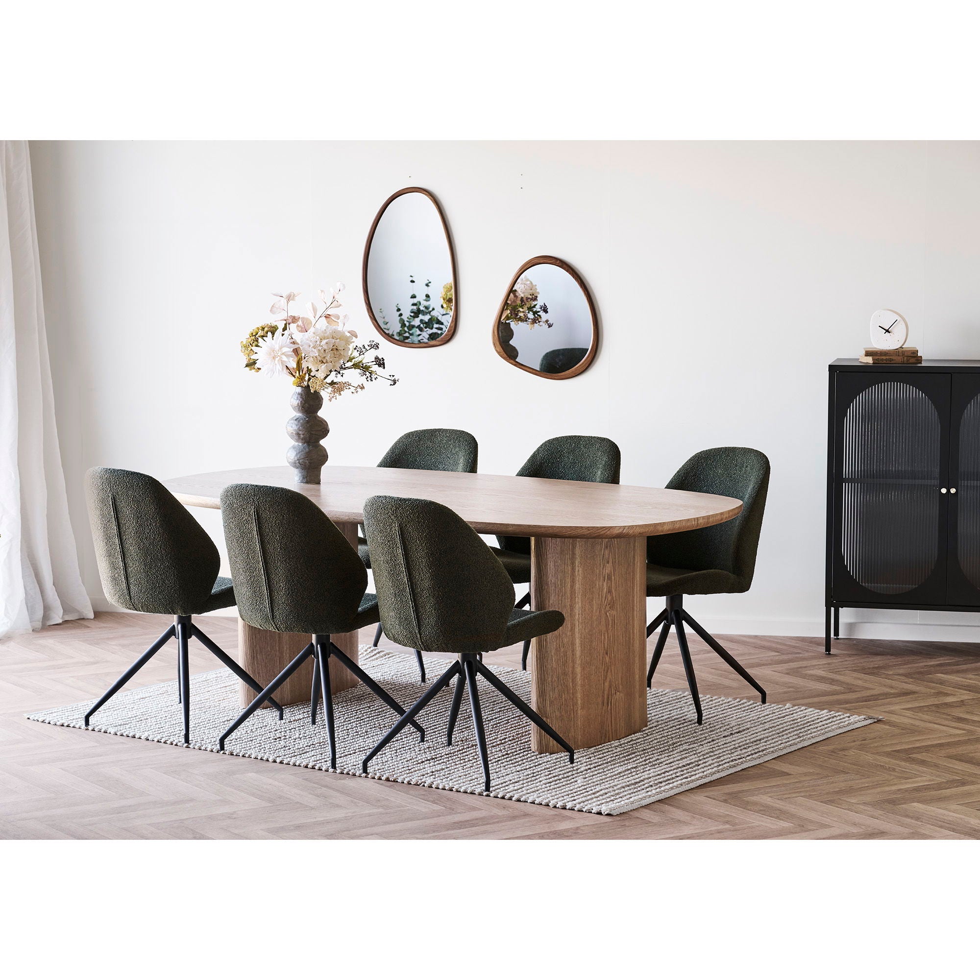 Luxon Mirror, organic shape 38,5x64,5