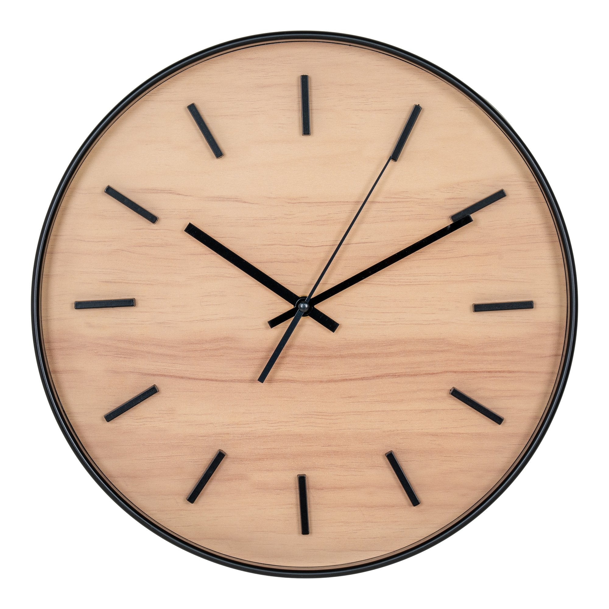 Camden wall clock black