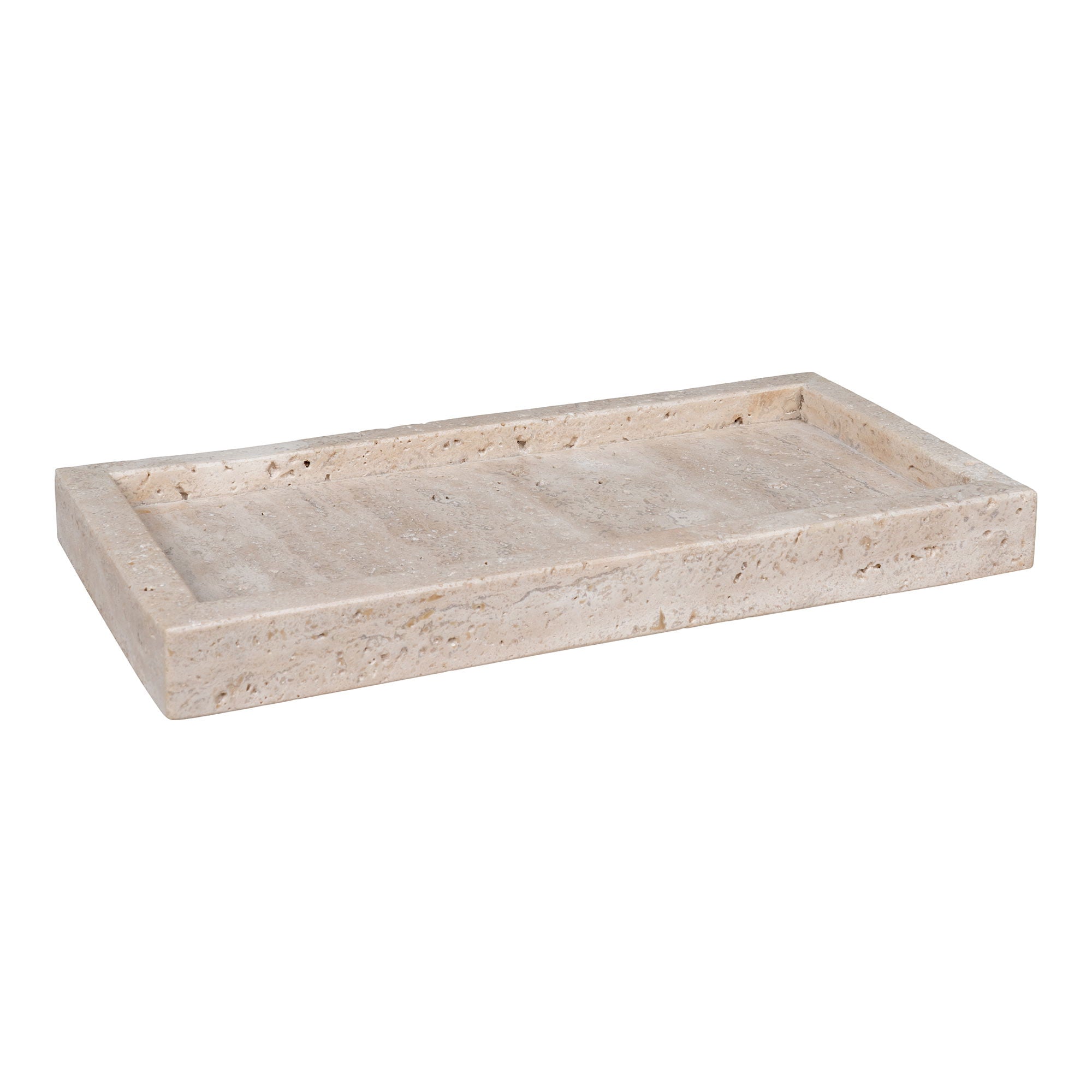 Tray travertine 30,5x15cm