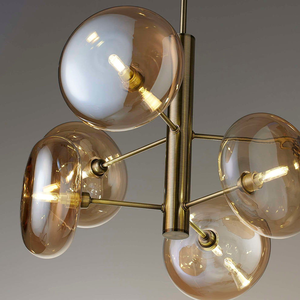 Continental Pendel Antik Messing