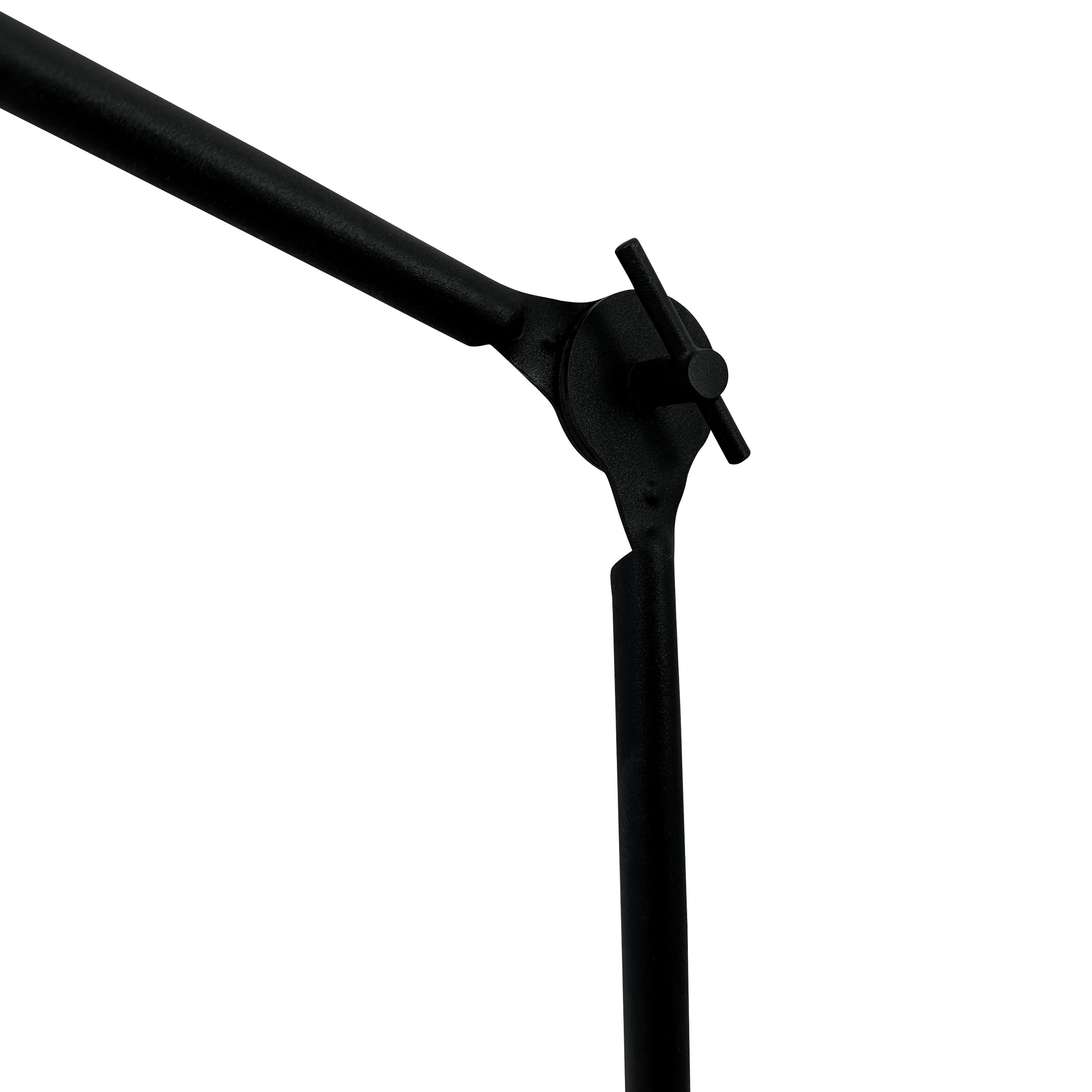 Lotus bordlampe sort