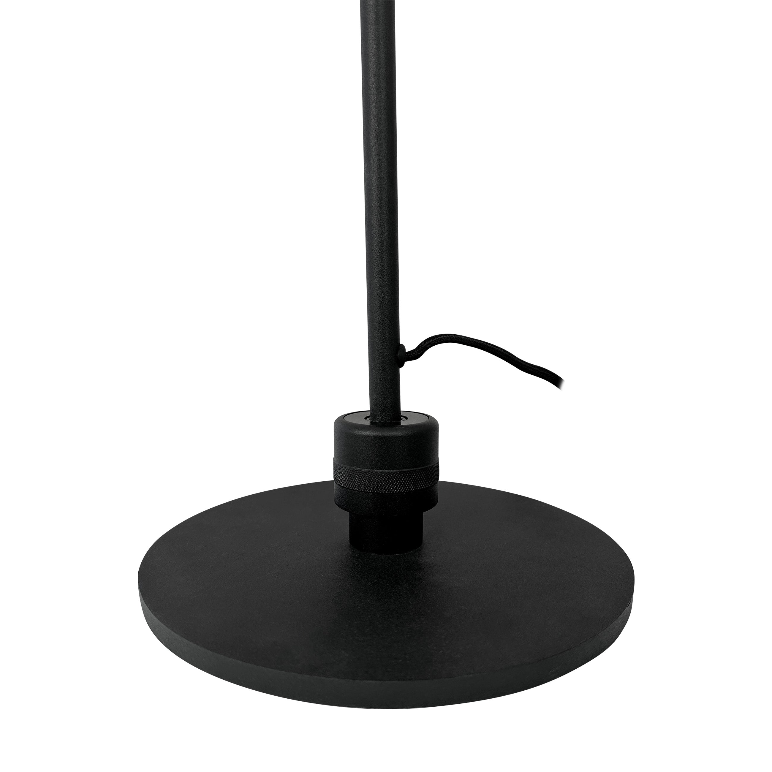 Lotus bordlampe sort