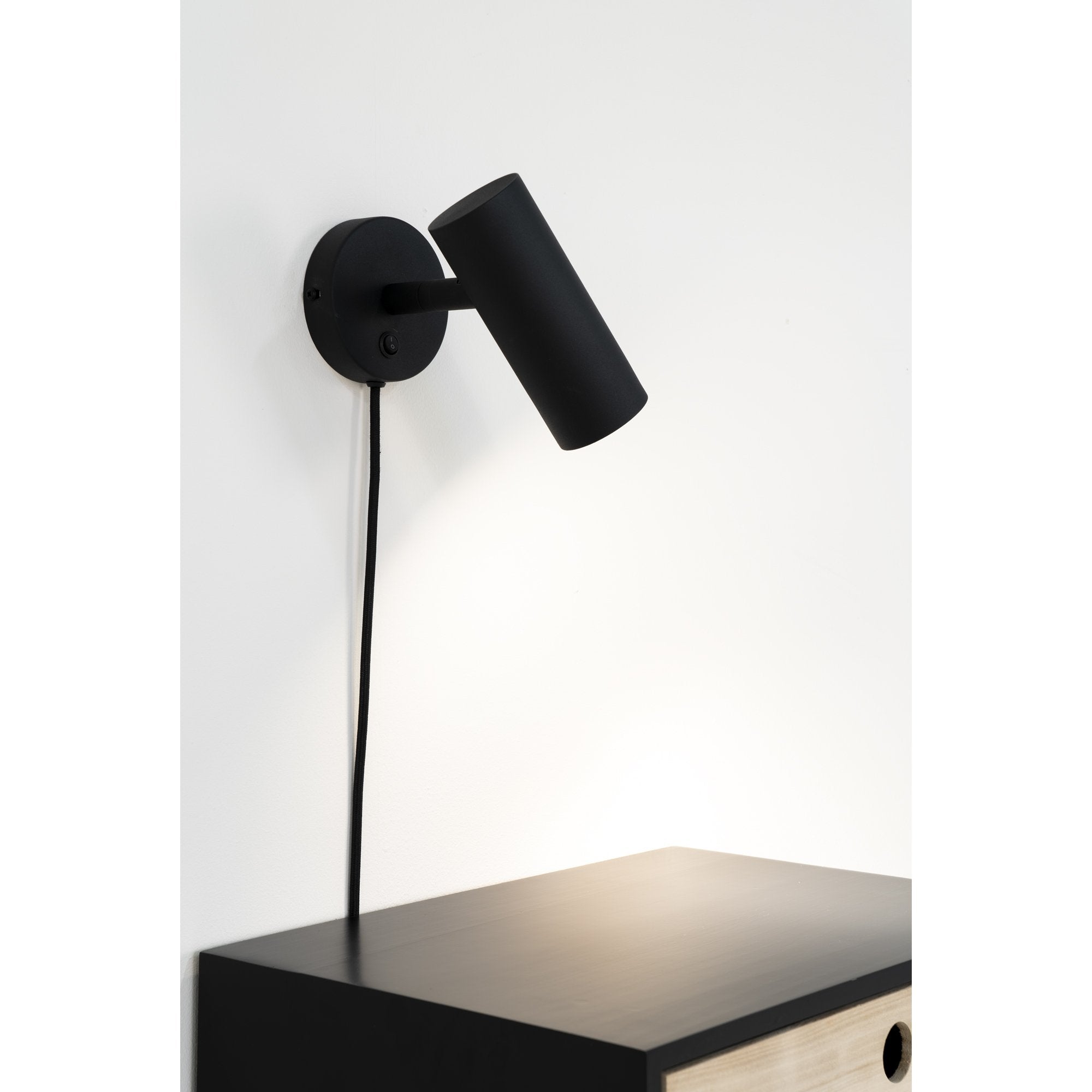 Paris wall lamp black