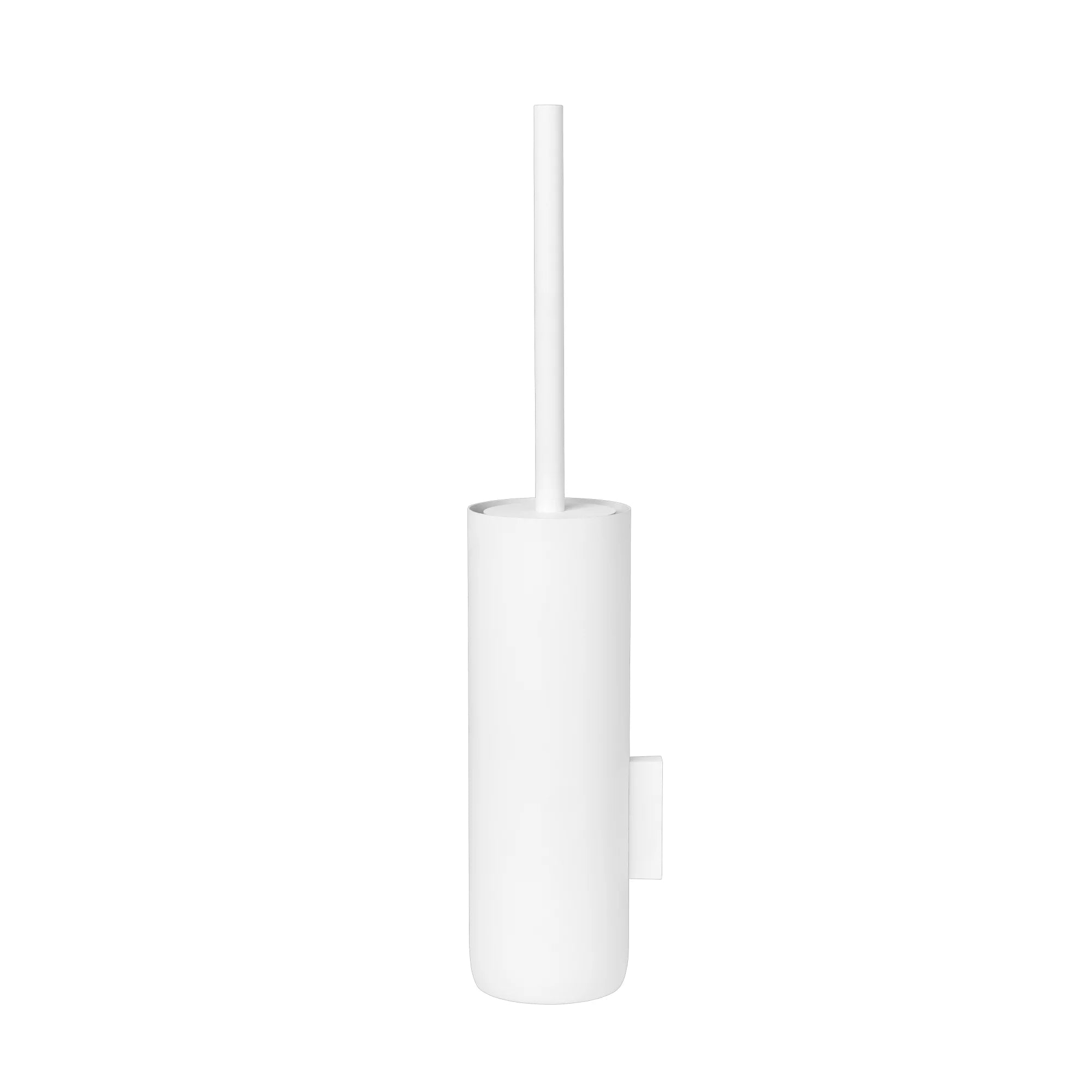 Wall mounted toilet brush modo white