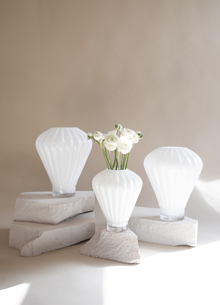 Evelyn Vase - Large - Opal