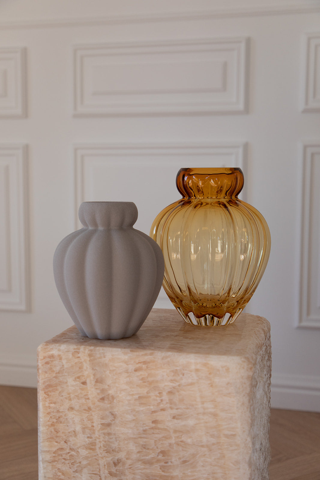 Audrey vase medium soffron