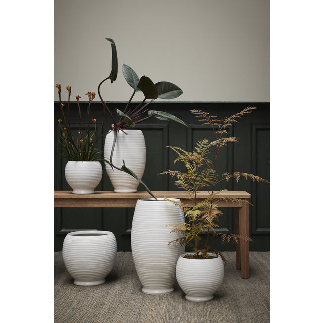 Catharinia flower pot Ø20X16.5 cm, Off White