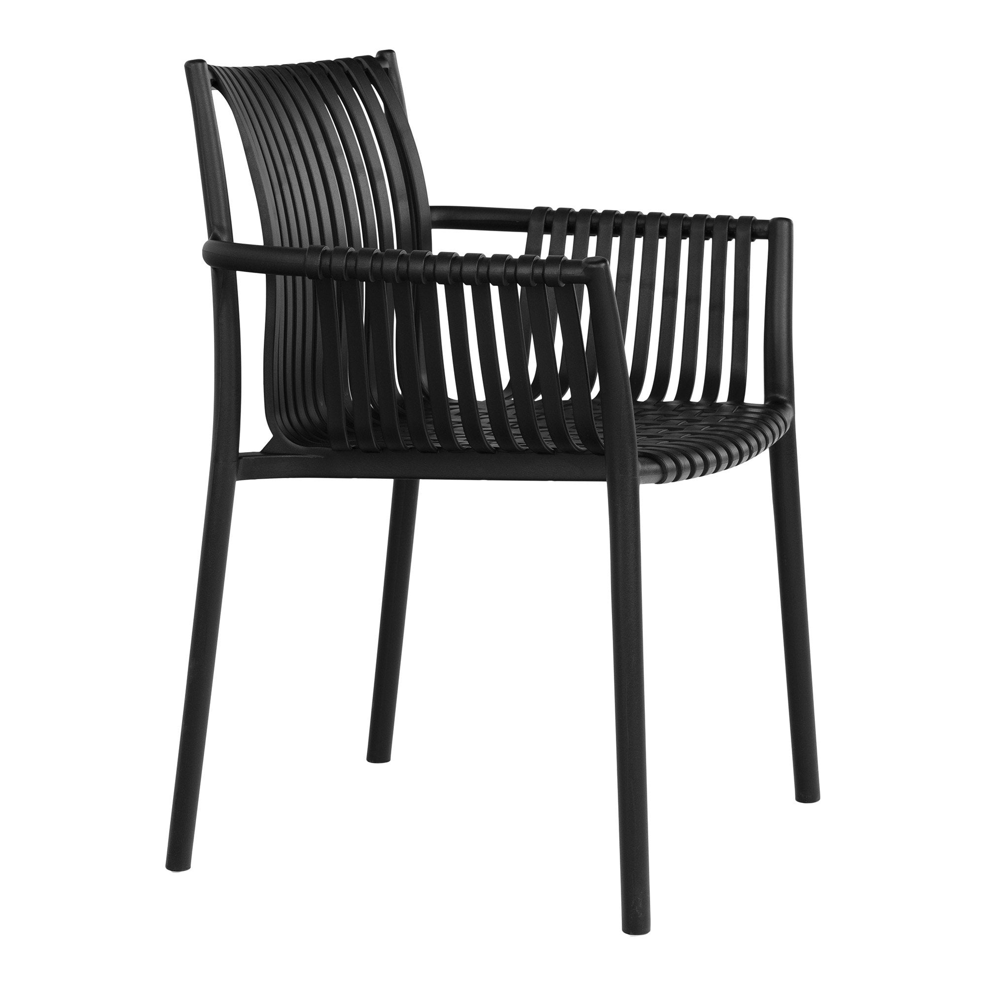 Tulsa Garden chair polyproplene black