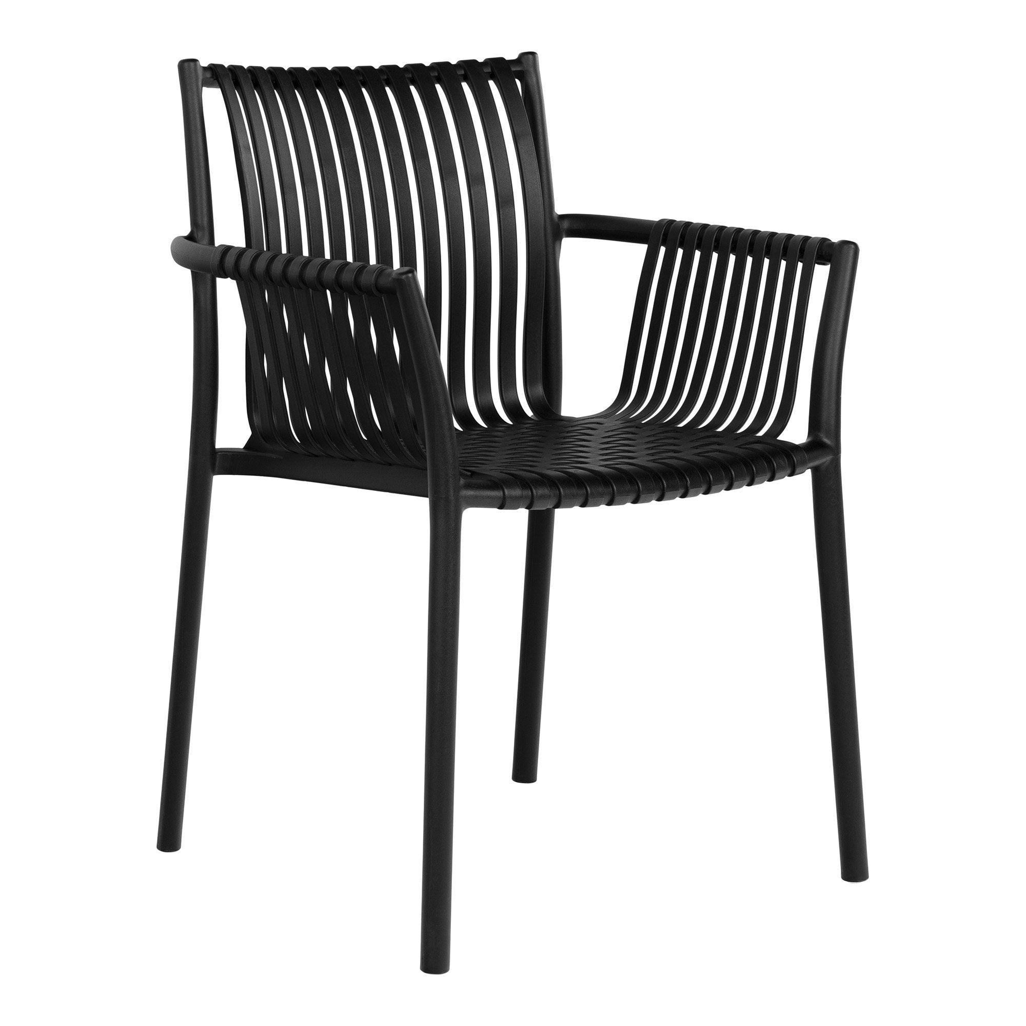 Tulsa Garden chair polyproplene black