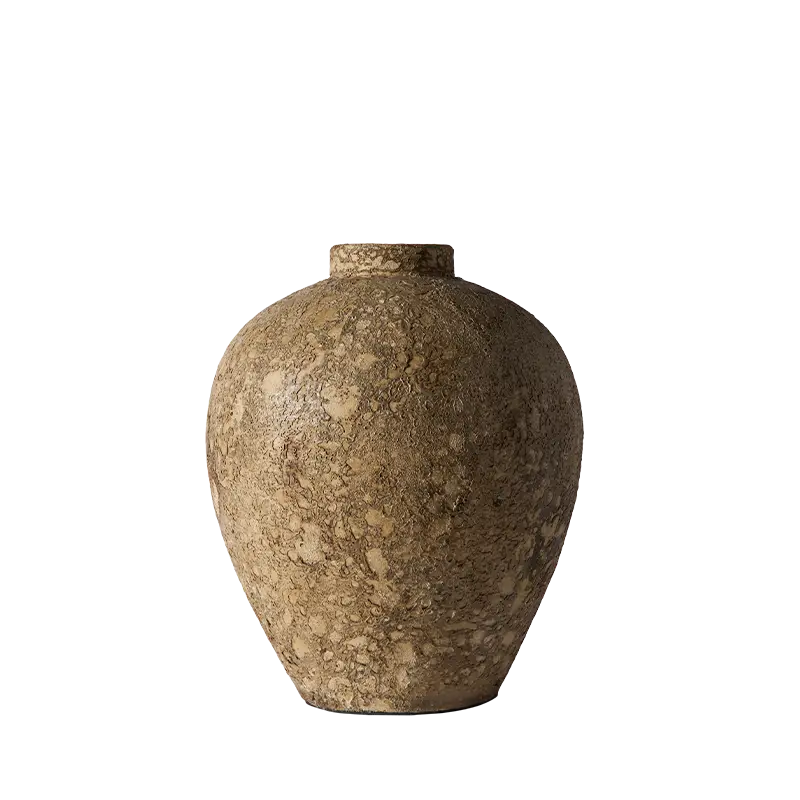 Krukke Luna - Beige terrakotta L