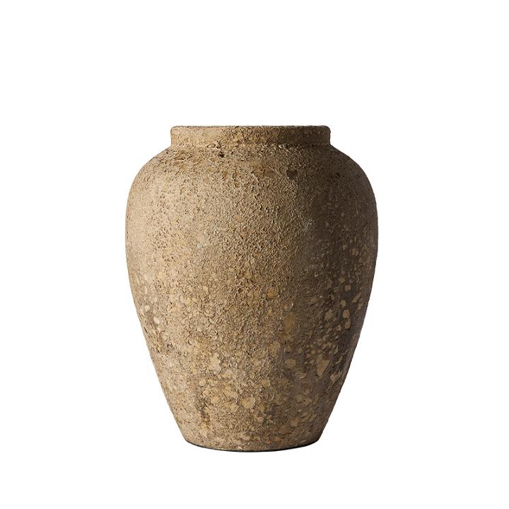 Krukke Luna - Beige terrakotta