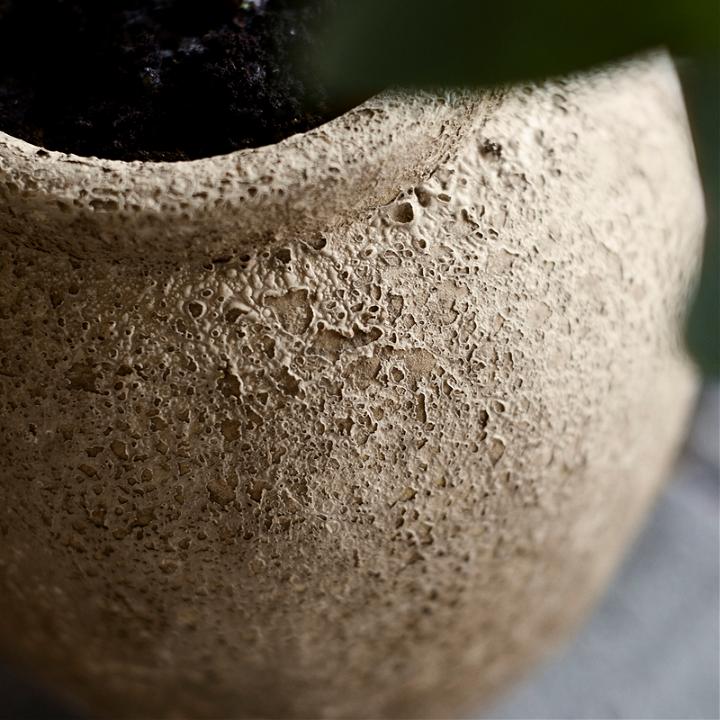 Krukke Luna - Beige terrakotta